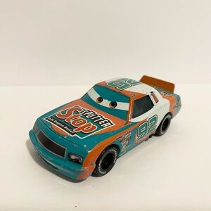 Disney Pixar Cars MURRAY CLUTCHBURN SPUTTER STOP Piston Cup 1:55 Diecast